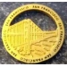 CITY OF SAN FRANCISCO, CA GOLDEN GATE BRIDGE CUTOUT GOLD PIN